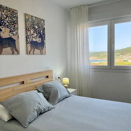 Porta De Laxe, Vistas Al Mar. 아파트 라세